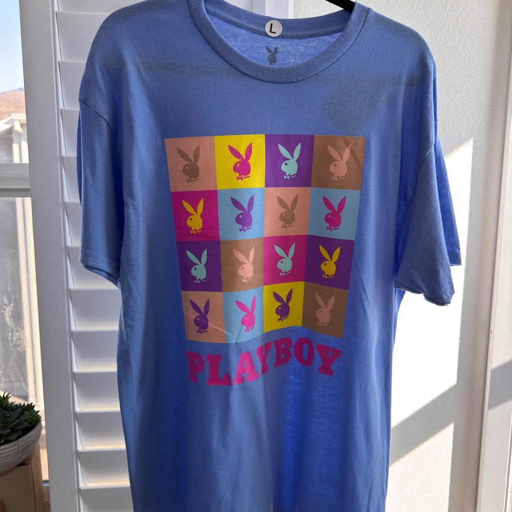 Graphic tshirt. PLAYBOY Multicolor Graphic Tee